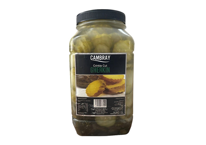 Cambray - Crinkle Cut Gherkins (2.1kg)