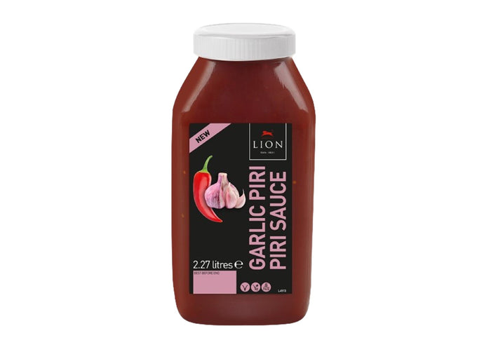 Lion Sauces - Garlic Piri Piri Sauce (1Ltr)