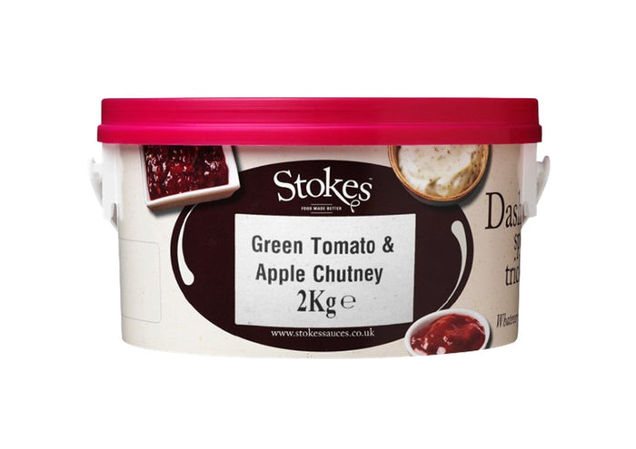 Stokes Spiced Green Tomato & Apple Chutney (Catering 2Kg)