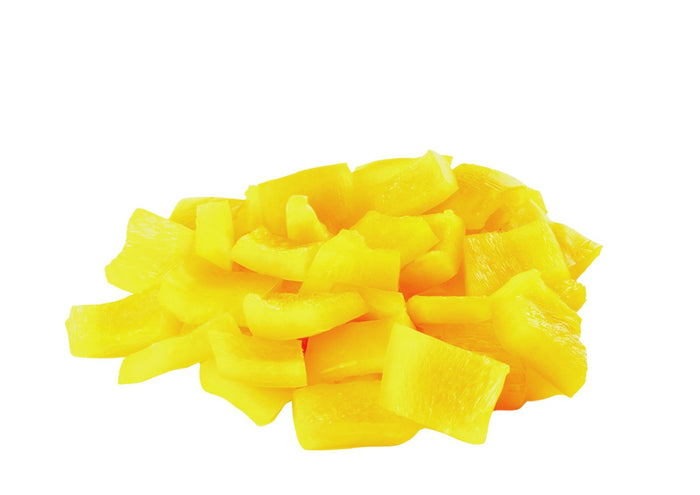 PREP YELLOW PEPPER DICED (Cut-off 10pm)