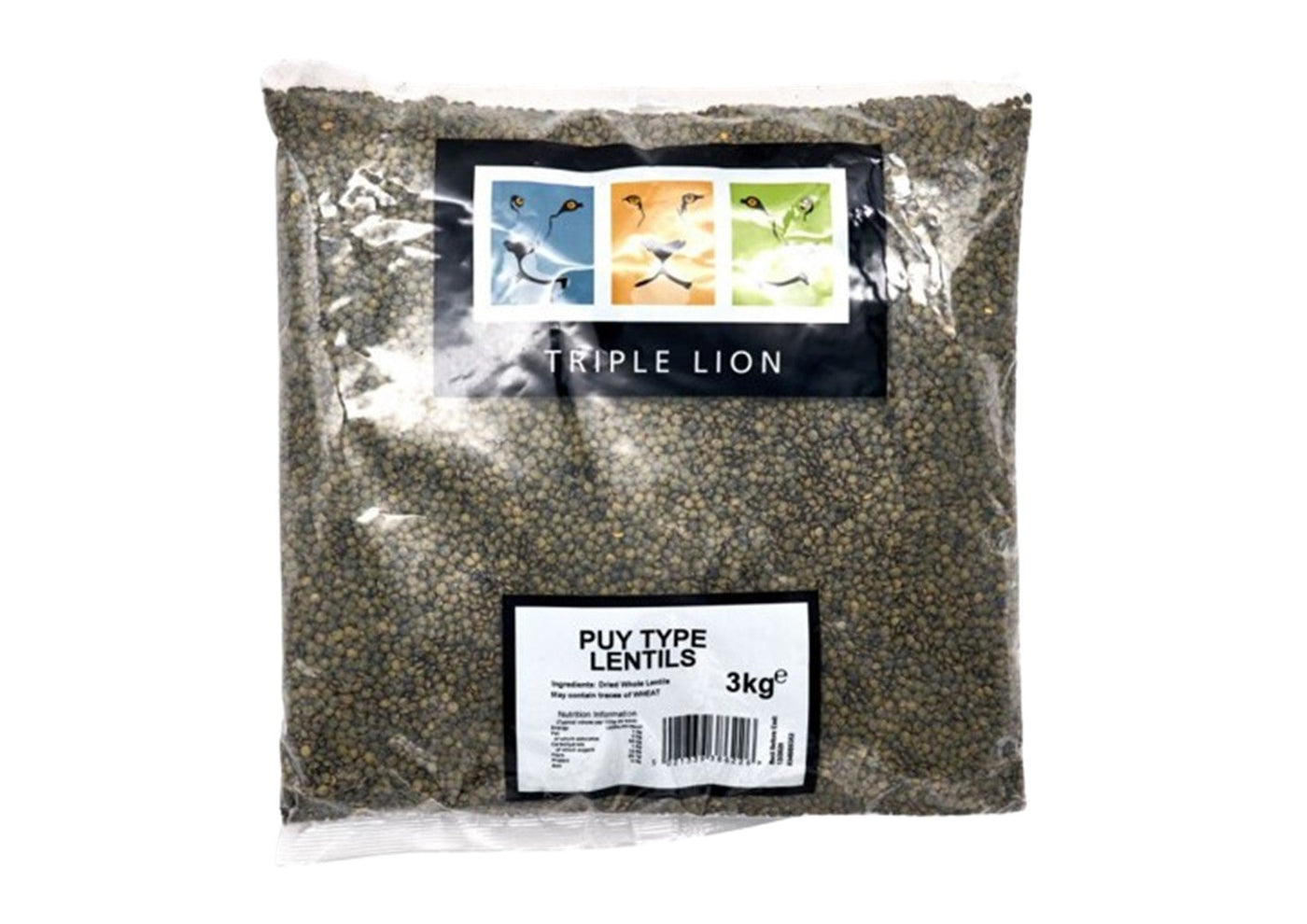 Triple Lion Dark Speckled Puy Lentils 3kg Wellington Fresh